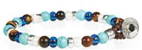 Pulsera Gerba Hombre Lab6mm in Piedras semipreciosas ART131